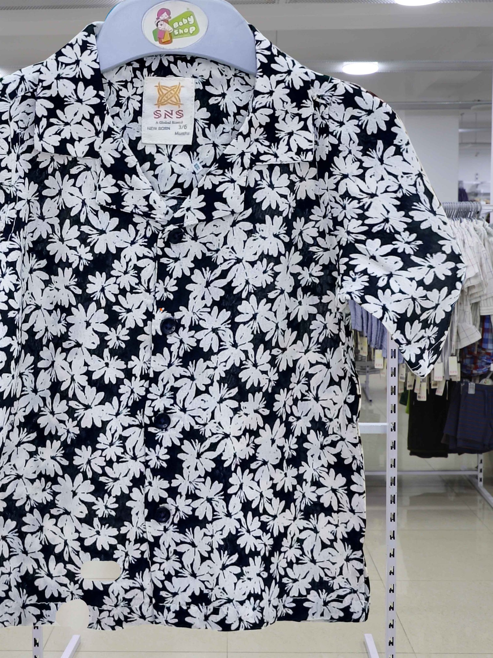 Boys Short Sleeve Shirt (0/3 M-6 Year) (110763)